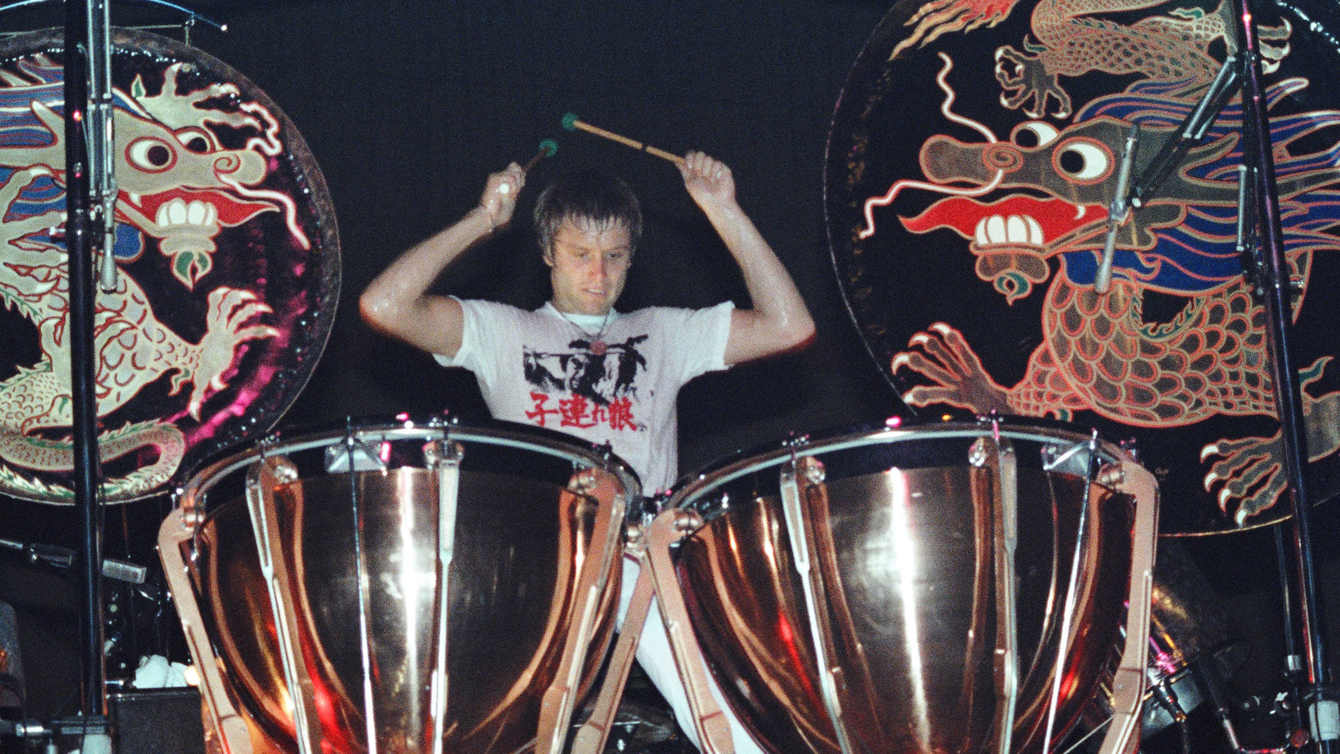 Carl Palmer with ELP in 1977