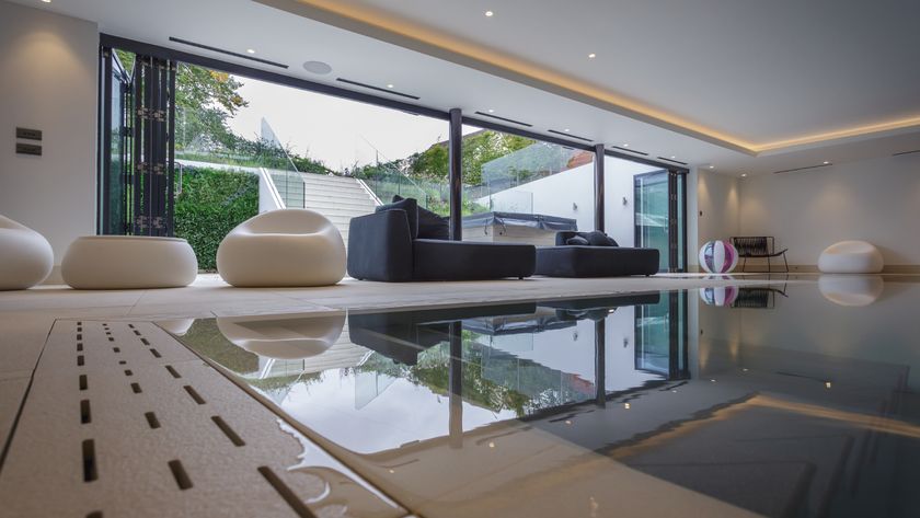 swimming pool basement conversion 