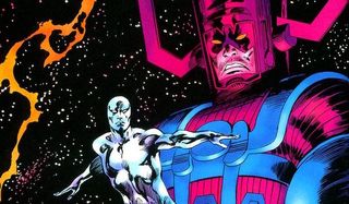 Silver Surfer and Galactus