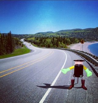 robots hitch hiking technology