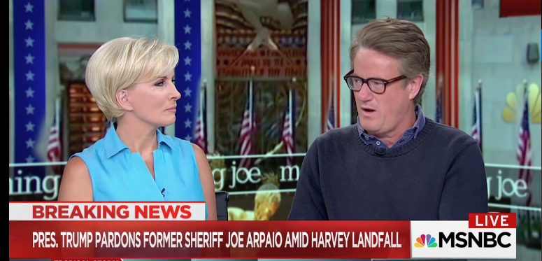 Morning Joe co-hosts Joe Scarborough and Mika Brzezinski