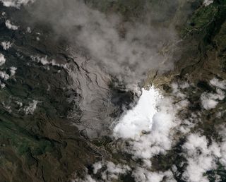 Located in the Colombian Andes, the Nevado del Ruiz Volcano sprang to life in March 2012.