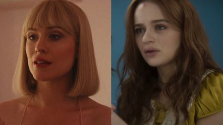 Evan Rachel Wood in The Shards and Joey King in Practical Magic 2 side by side. 