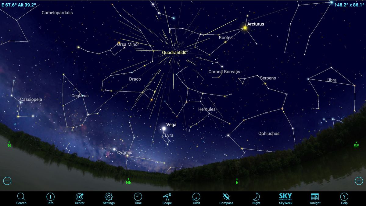 Previewing 2017's Biggest Skywatching Events Using Mobile Astronomy ...