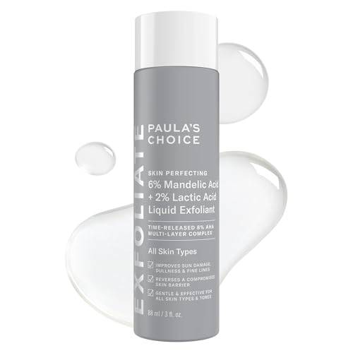 Paula's Choice 6% Mandelic + 2% Lactic Acid Liquid Exfoliant, 3 Fl Oz