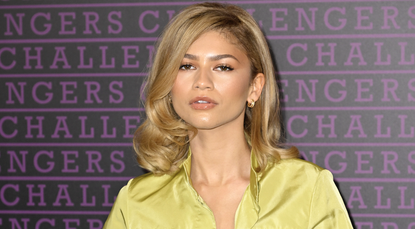 Zendaya attends the &quot;Challengers&quot; Paris Photocall at Hotel Crillon on April 06, 2024 in Paris, France