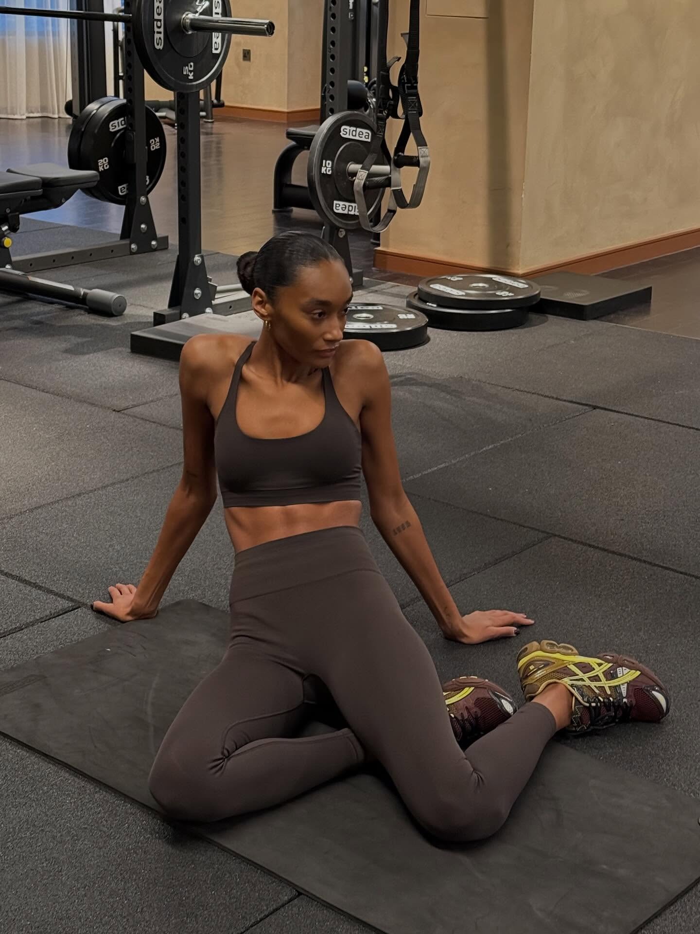 Image of Cheyenne Maya Carty in activewear.