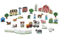 Melissa &amp; Doug Wooden Farm and Tractor Play Set - £37.07 | Amazon&nbsp;