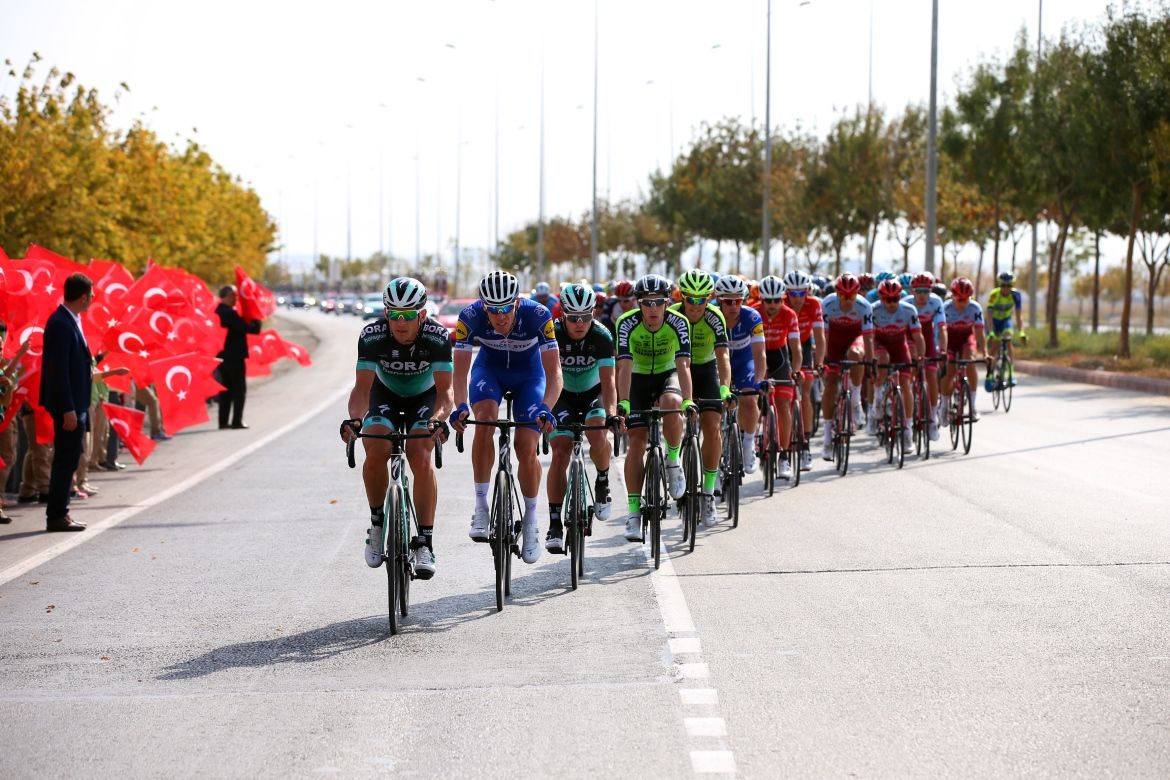 The peloton was never going to let the break stay away
