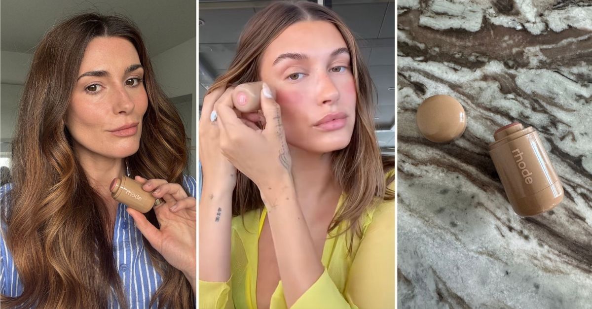 Why Everyone Is Wearing Rhode Pocket Blush in Tan Line | Who What Wear