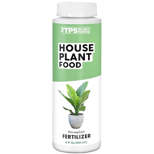 Tps Nutrients Houseplant Fertilizer for Indoor Plants, Premium Liquid Plant Food for Gardening, Concentrated Liquid Plant Food 8 Oz (250ml)