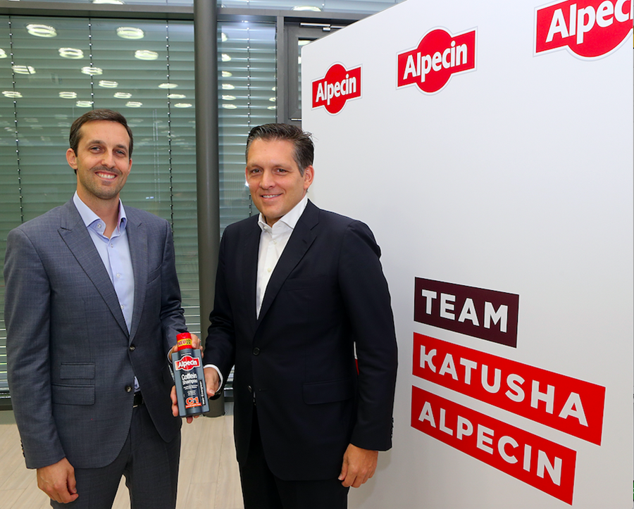 Katusha unveil Alpecin as a new title sponsor