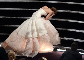 most controversial oscars jennifer lawrence