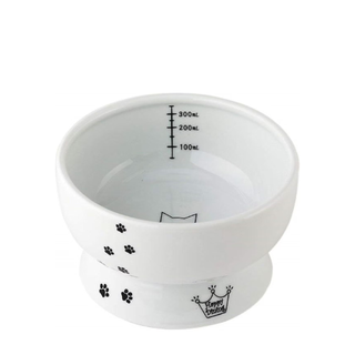 Necoichi Ceramic Elevated Cat Water Bowl