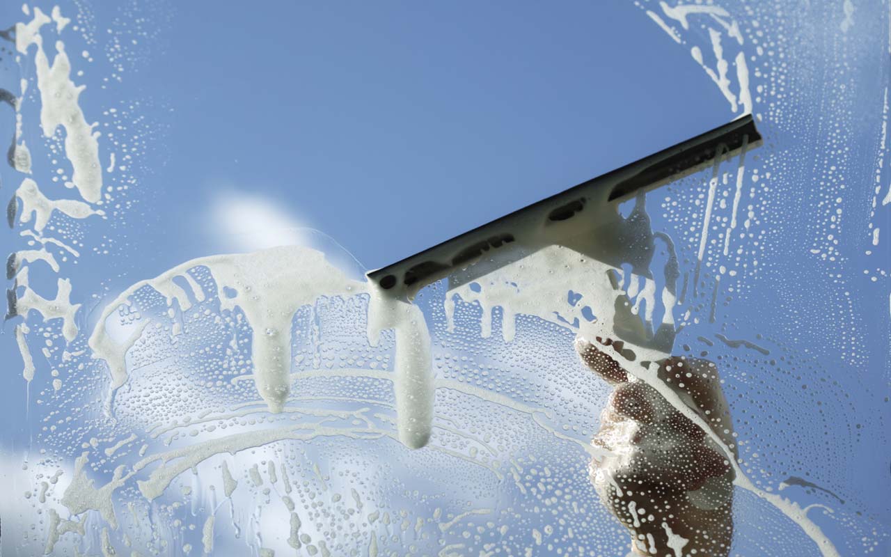 11. Wash the windows