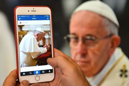 Pope Francis' Instagram page