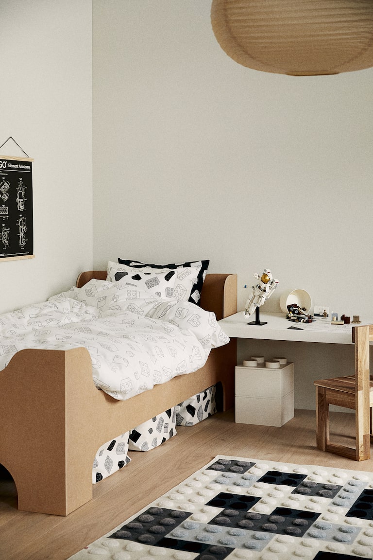 Patterned Cotton Duvet Cover Set
