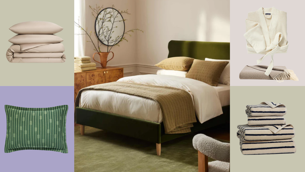 multi-products from Brooklinen on sale from bedding and towels to shams