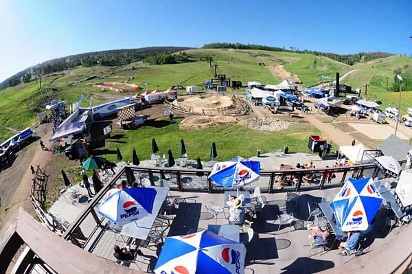 The race venue at Sol Vista Bike Park.