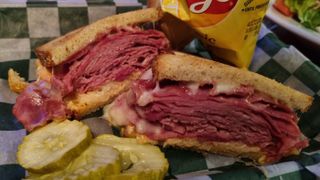 The Reuben sandwich at McGillin’s Olde Ale House