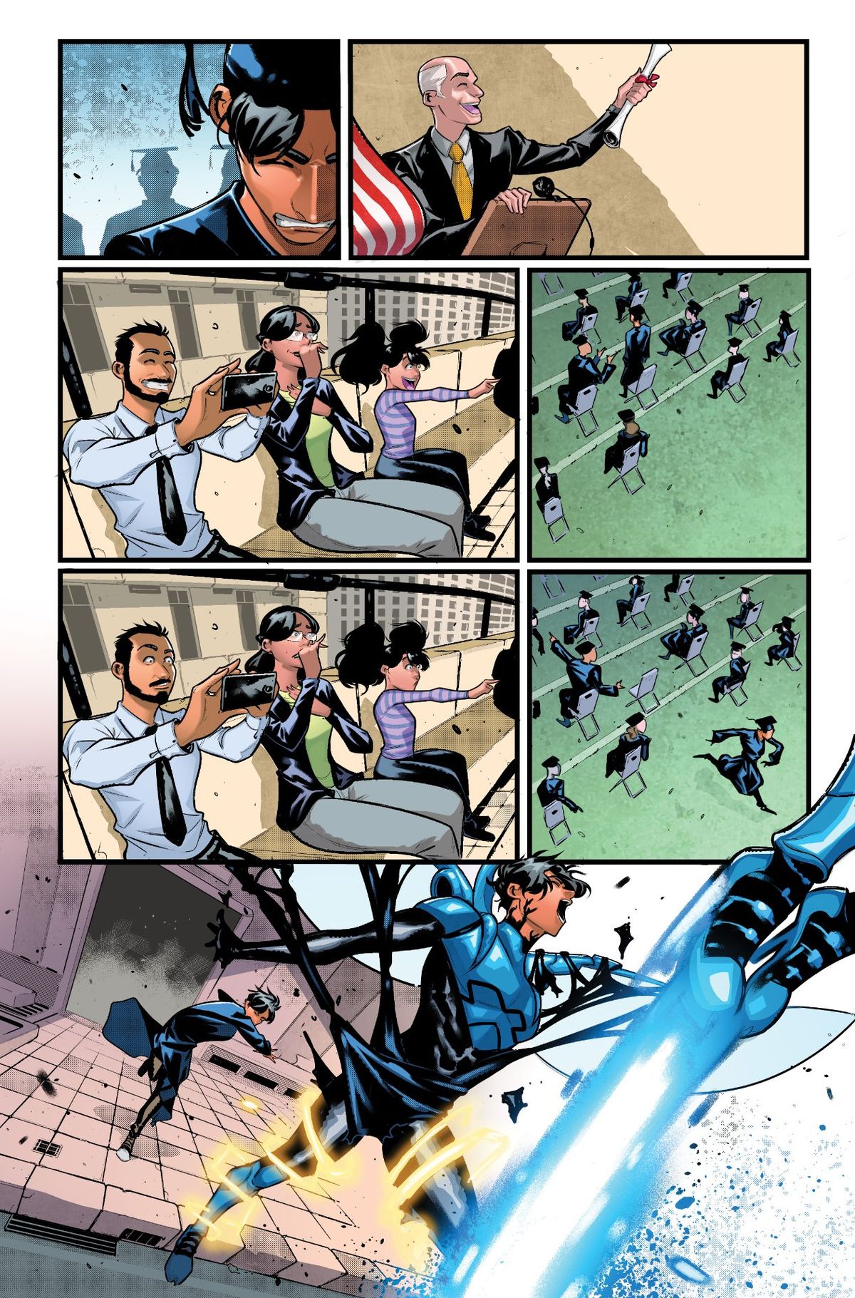 Blue Beetle: Graduation Day #1