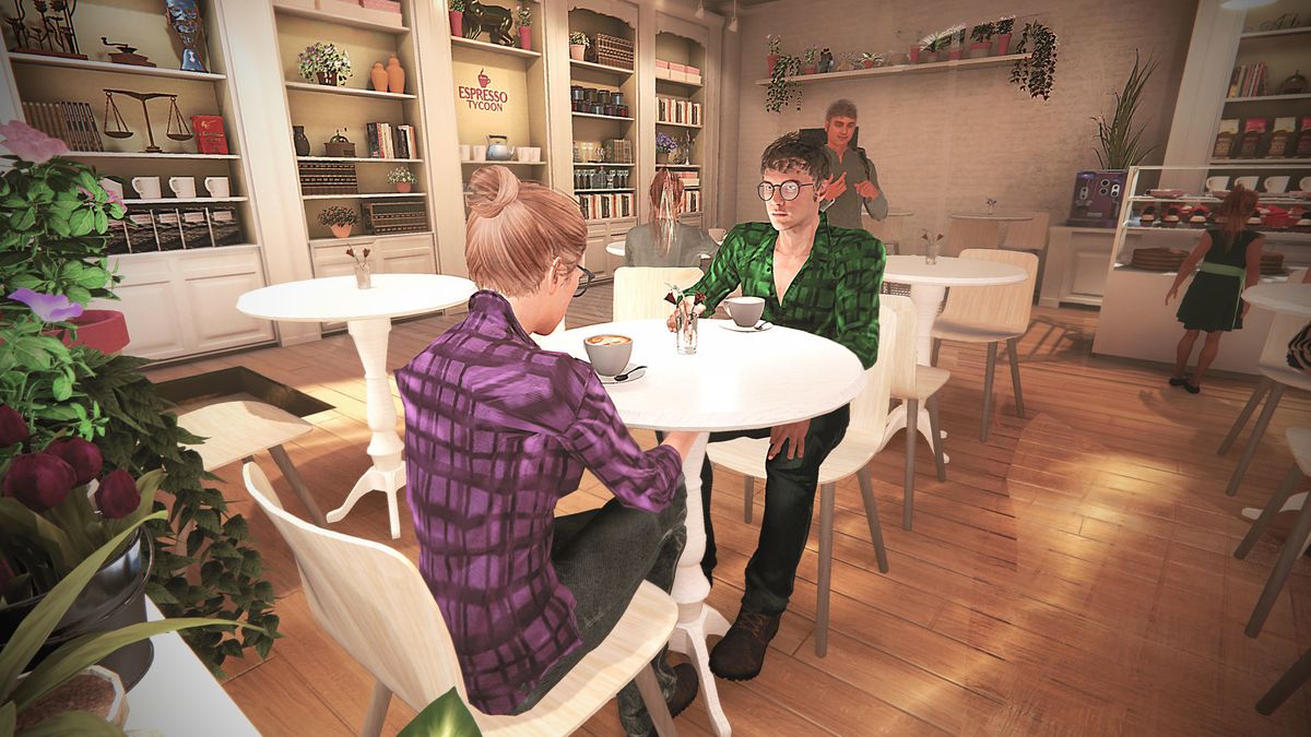 Espresso Tycoon coffee shop sim