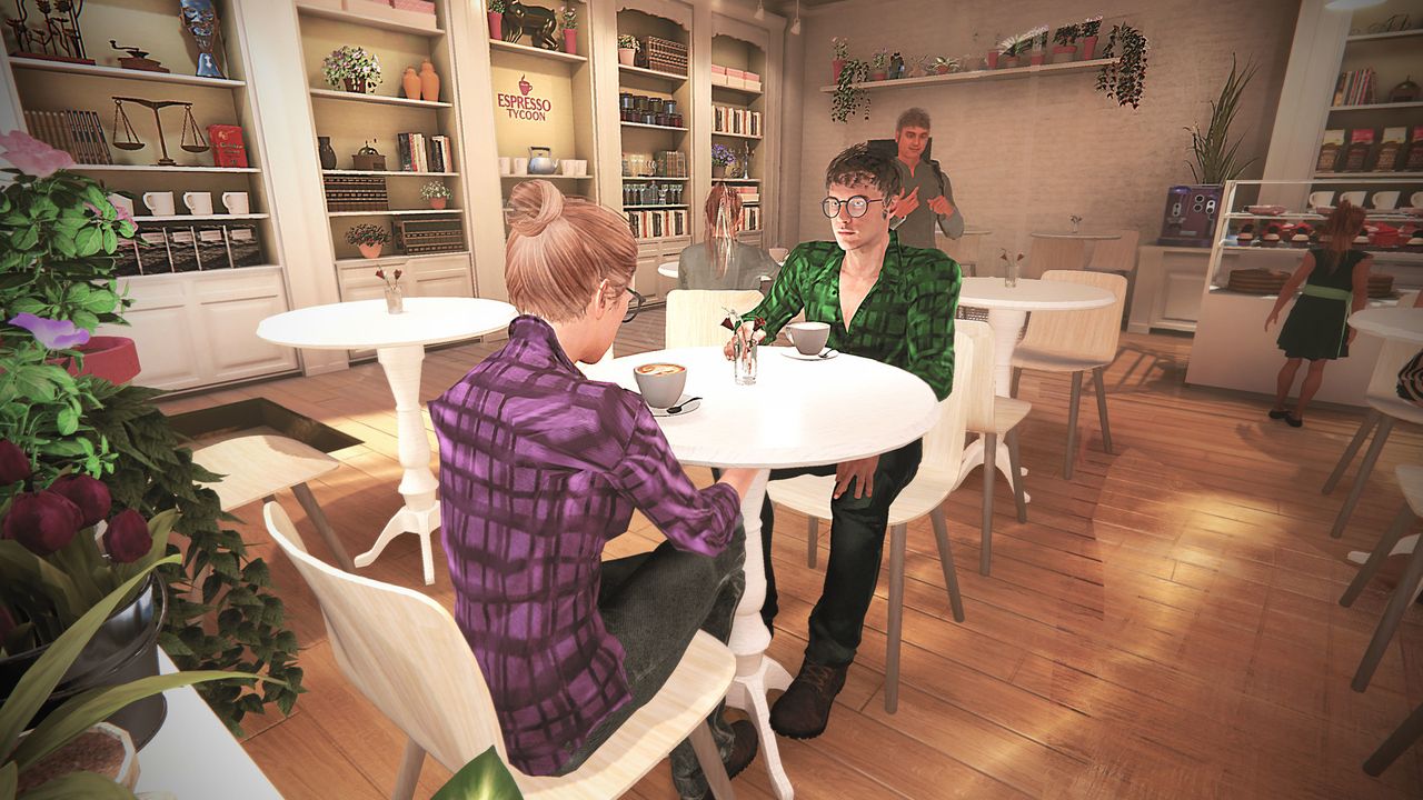 Espresso Tycoon coffee shop sim