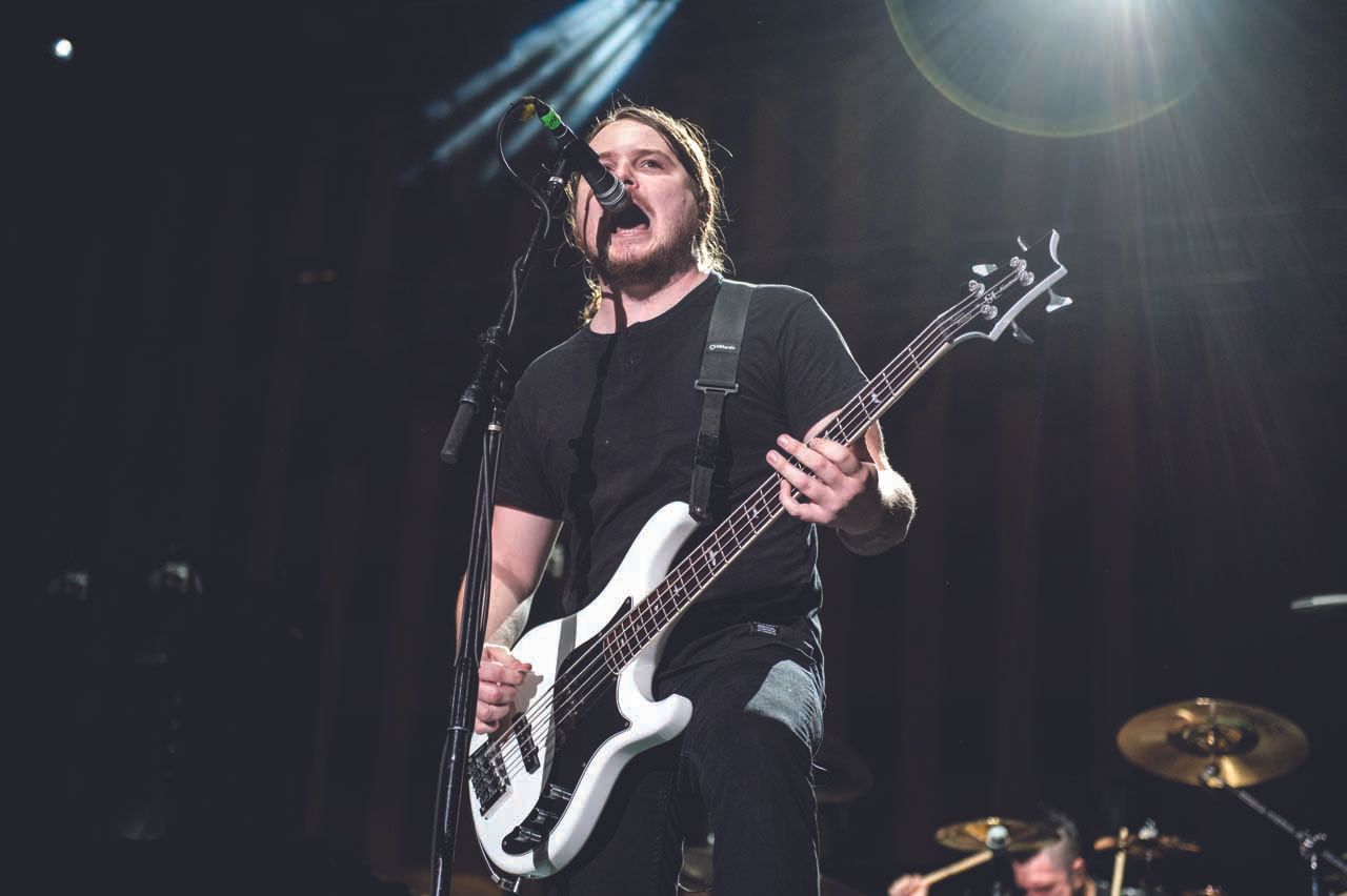 Aaron has morphed into his role as frontman with great ease