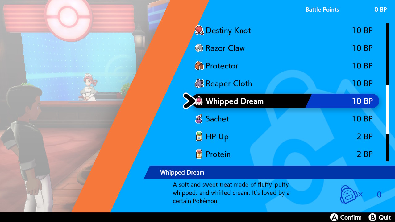 Pokemon Sword and Shield Whipped Dream