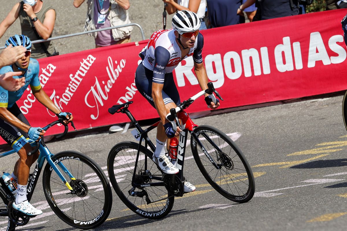 Giro dell Emilia 2020 103rd Edition Casalecchio di Reno San Luca 1997 km 18082020 Giulio Ciccone ITA Trek Segafredo photo Luca BettiniBettiniPhoto2020