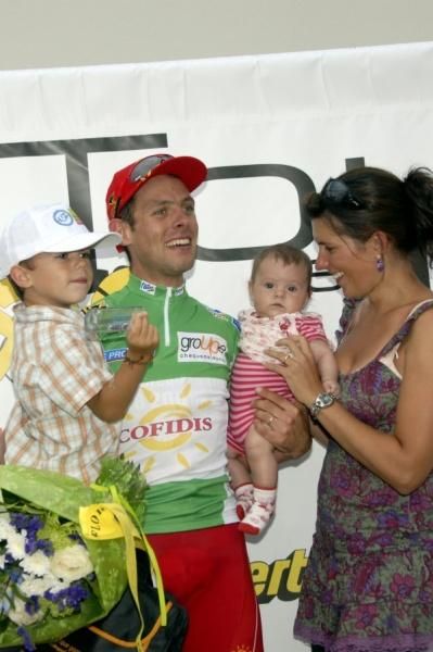 Buffaz with wife Stephanie and son Maxim plus little Candice.