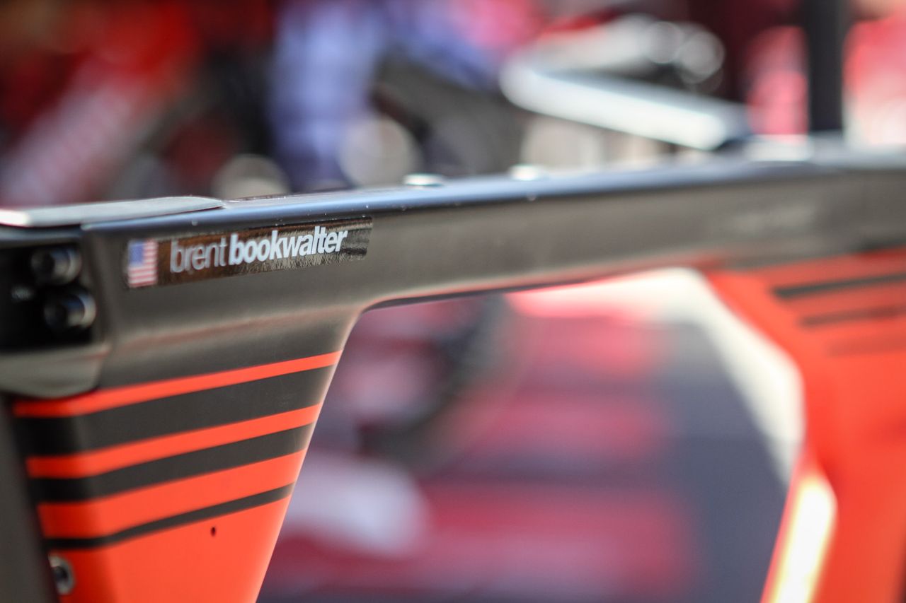 Brent Bookwalter of BMC Racing finished the stage in second place