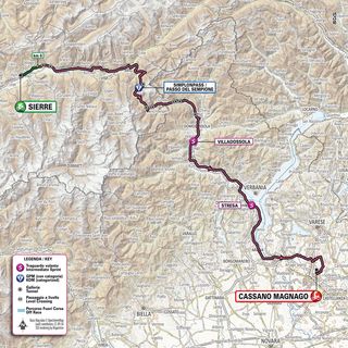 Maps and profiles of the 2023 Giro d'Italia