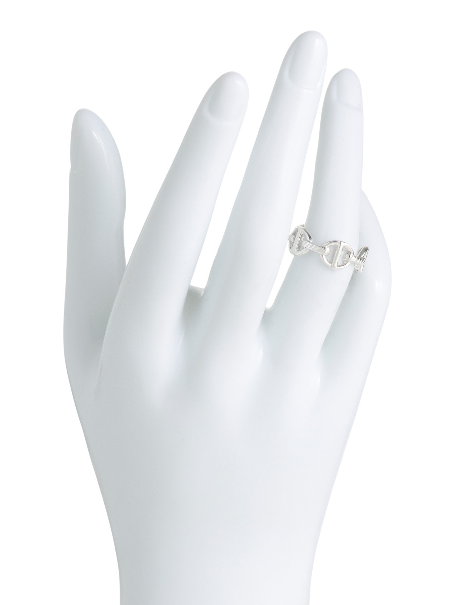 SEED &amp;amp; SAGE, Made In Mexico Sterling Silver Marine Link Band Ring