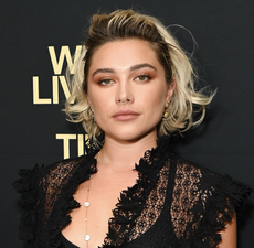 Florence Pugh at A24's "We Live in Time" New York Special Screening held at the Crosby Street Hotel on September 9, 2024 in New York, New York.