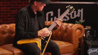 Joe Bonamassa with Amos Flying V