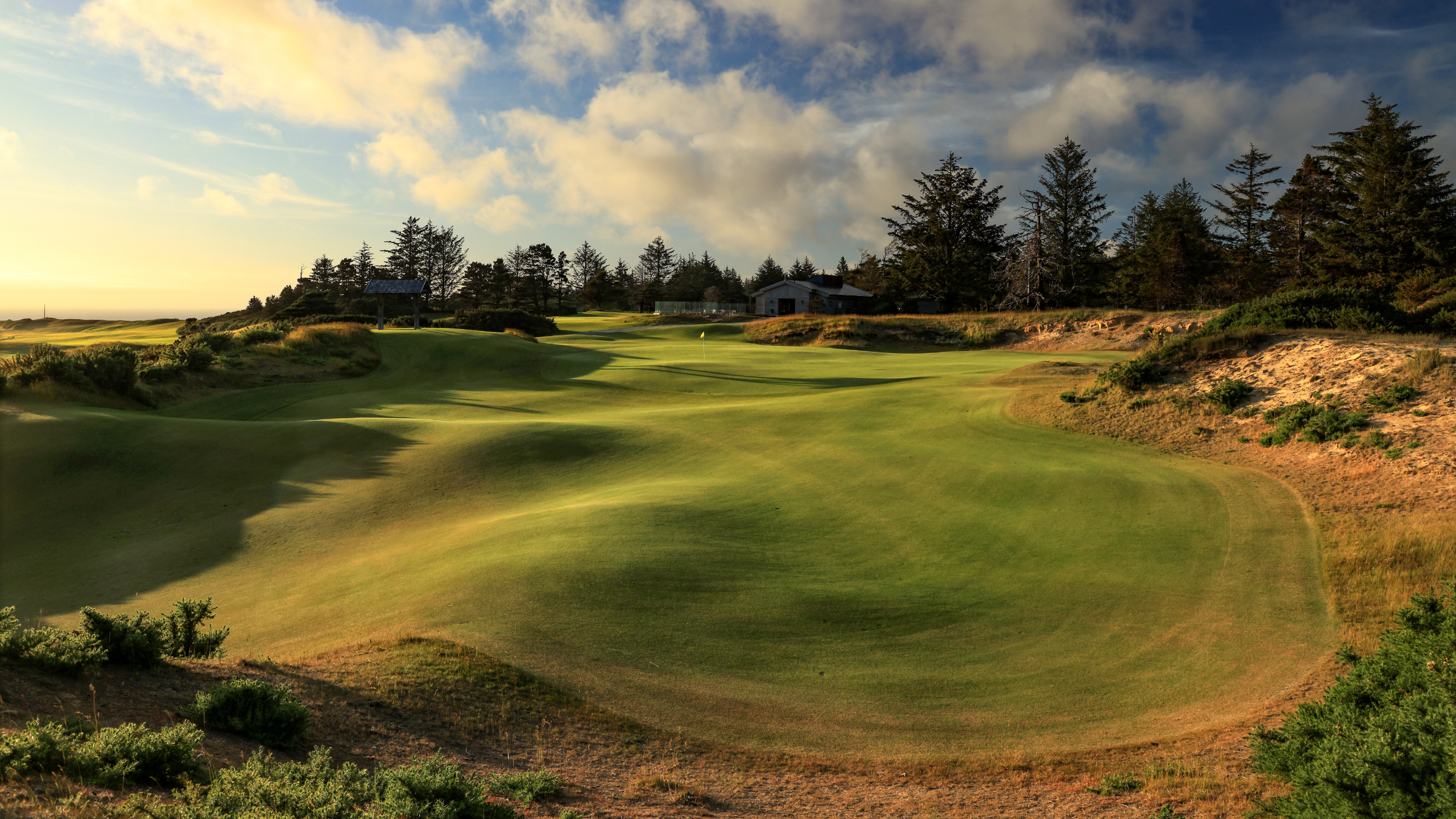 Image of a hole at Bandon Dunes