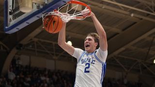 Cooper Flagg with a slam dunk