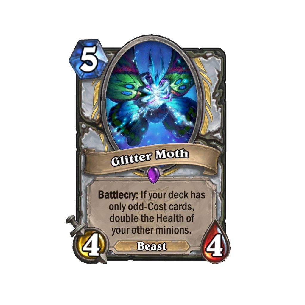 Above: All the 'even and odd' cards set to appear in The Witchwood.