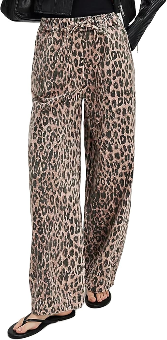 Kedera, Leopard Print Jeans