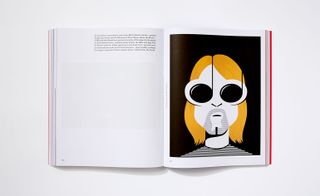 Art illustrated in a visual autobiography book