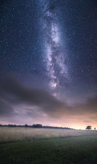 Milky Way from Shenandoah National Park in Virginia 