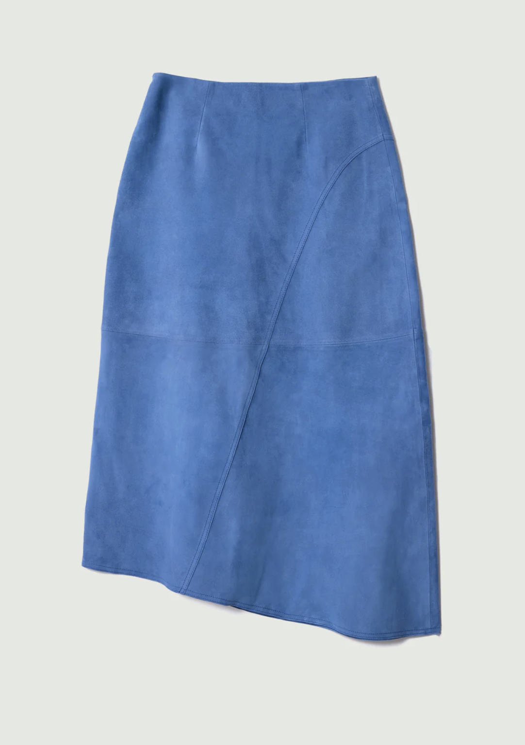 Jigsaw, Suede Midi Asymmetric Skirt