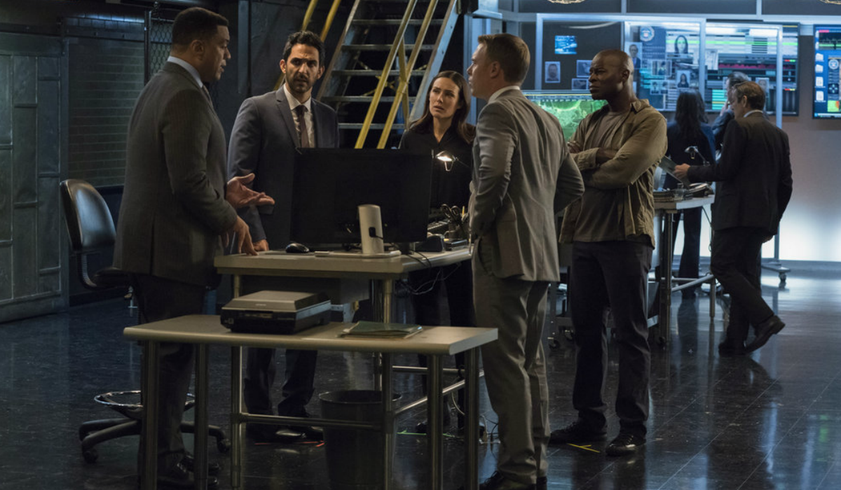 The Blacklist Harry Lennix Harold Cooper Amir Arison Aram Mojtabai Megan Boone Elizabeth Keen Diego