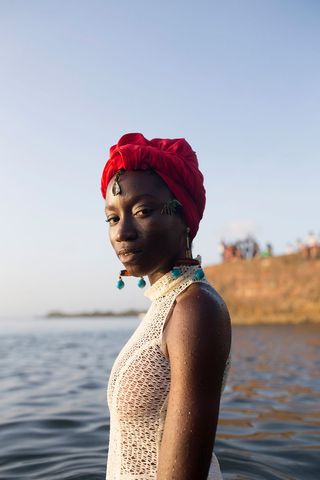 People, Turban, Red, Beauty, Sky, Headgear, Human, Photography, Smile, Adaptation,