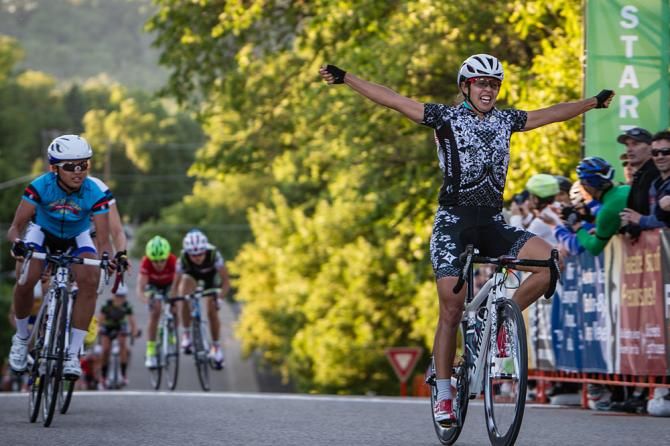 Carmen Small (Specialized-Lululemon) gets the win in Cannon Falls