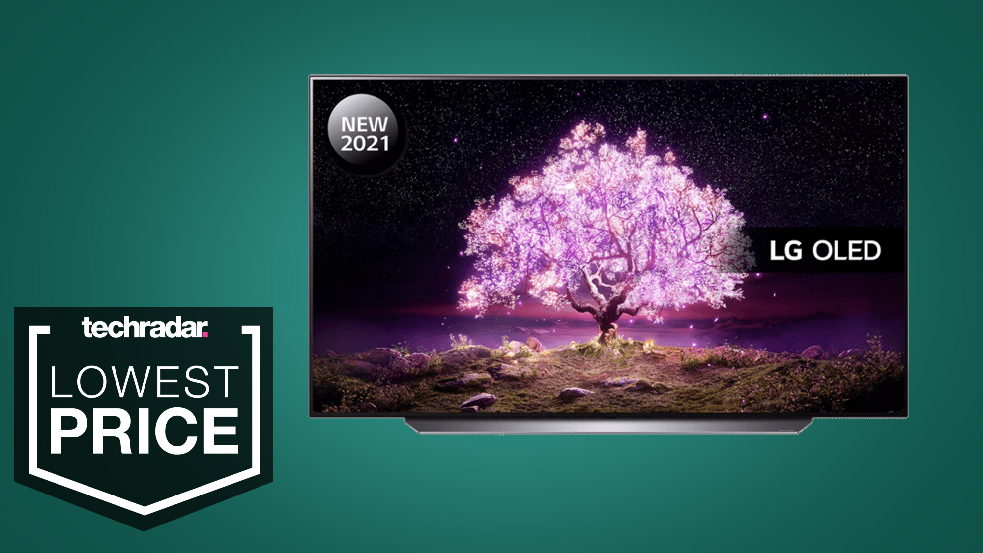 LG C1 OLED TV Viernes Negro