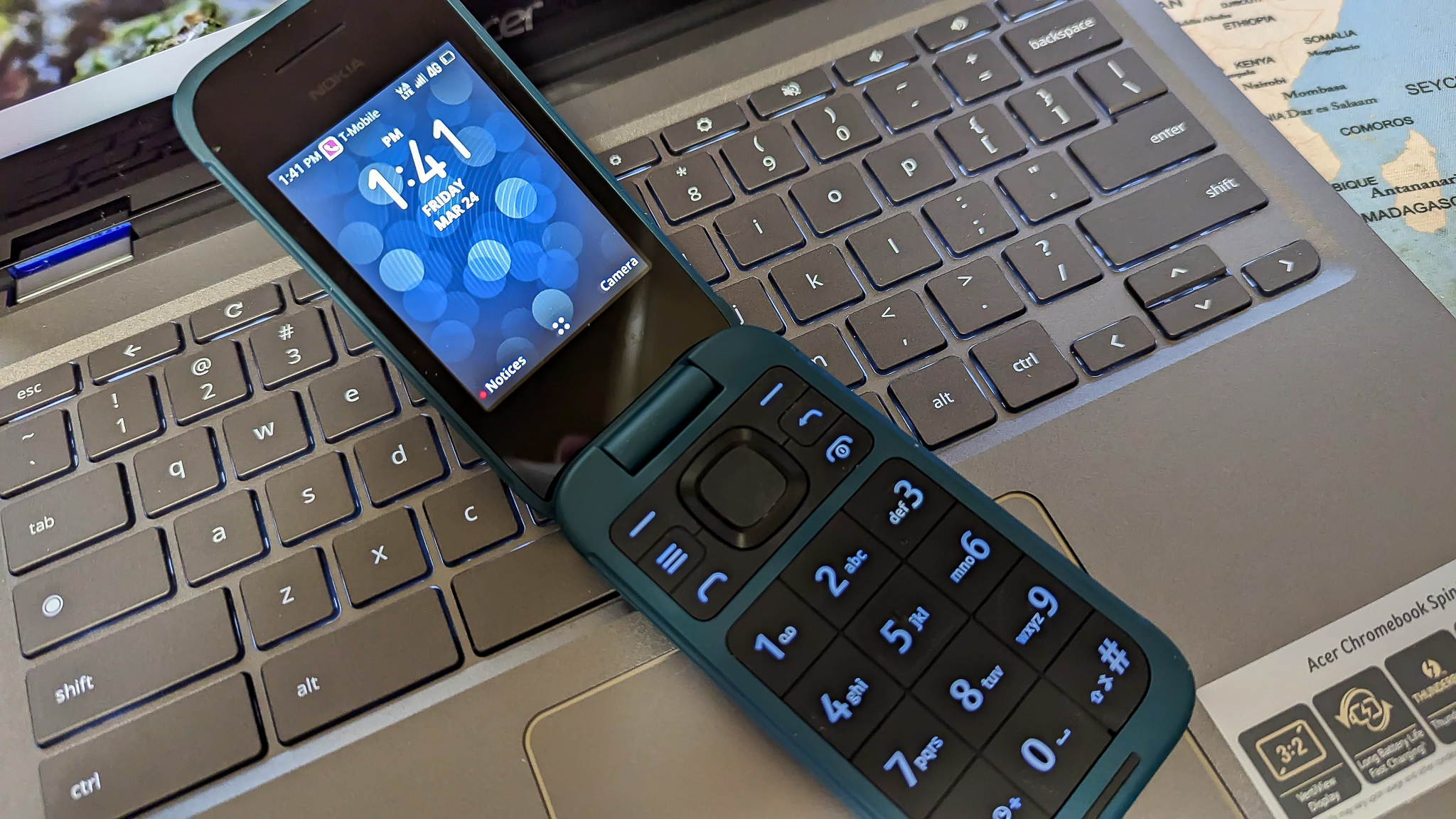Emulation on a Flip Phone - Great Budget 1 handed waterproof and