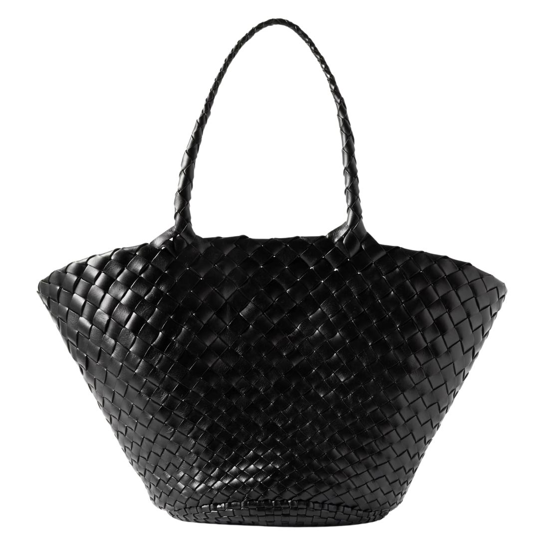 Dragon Diffusion Egola woven leather tote
