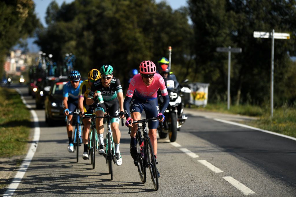 Tejay van Garderen (EF Education First) in the breakaway